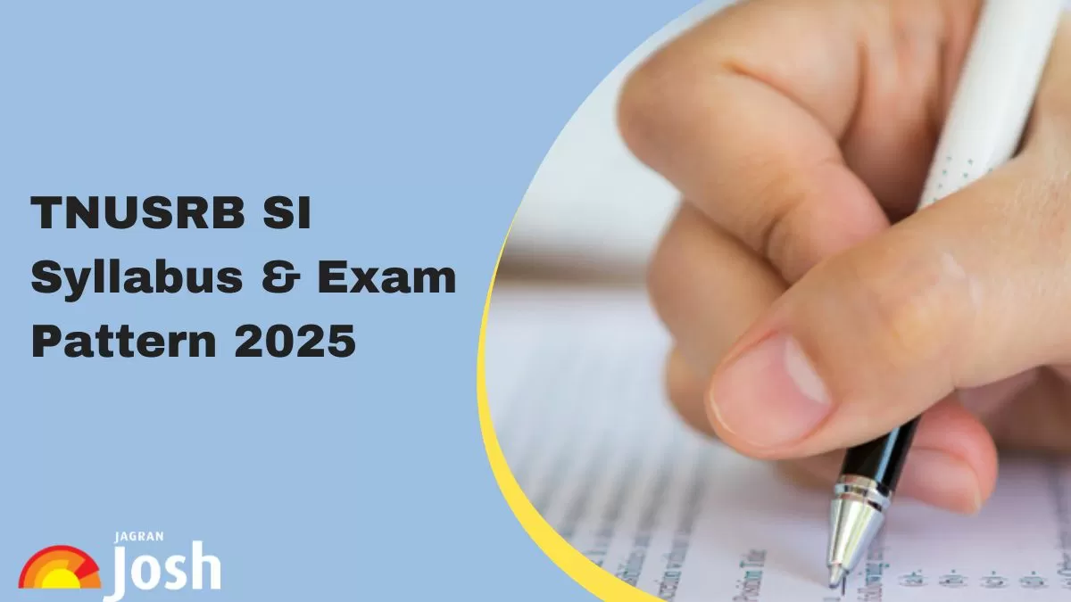 TNUSRB SI Syllabus PDF Download: Subject-wise Exam Pattern for Open & Departmental Quota