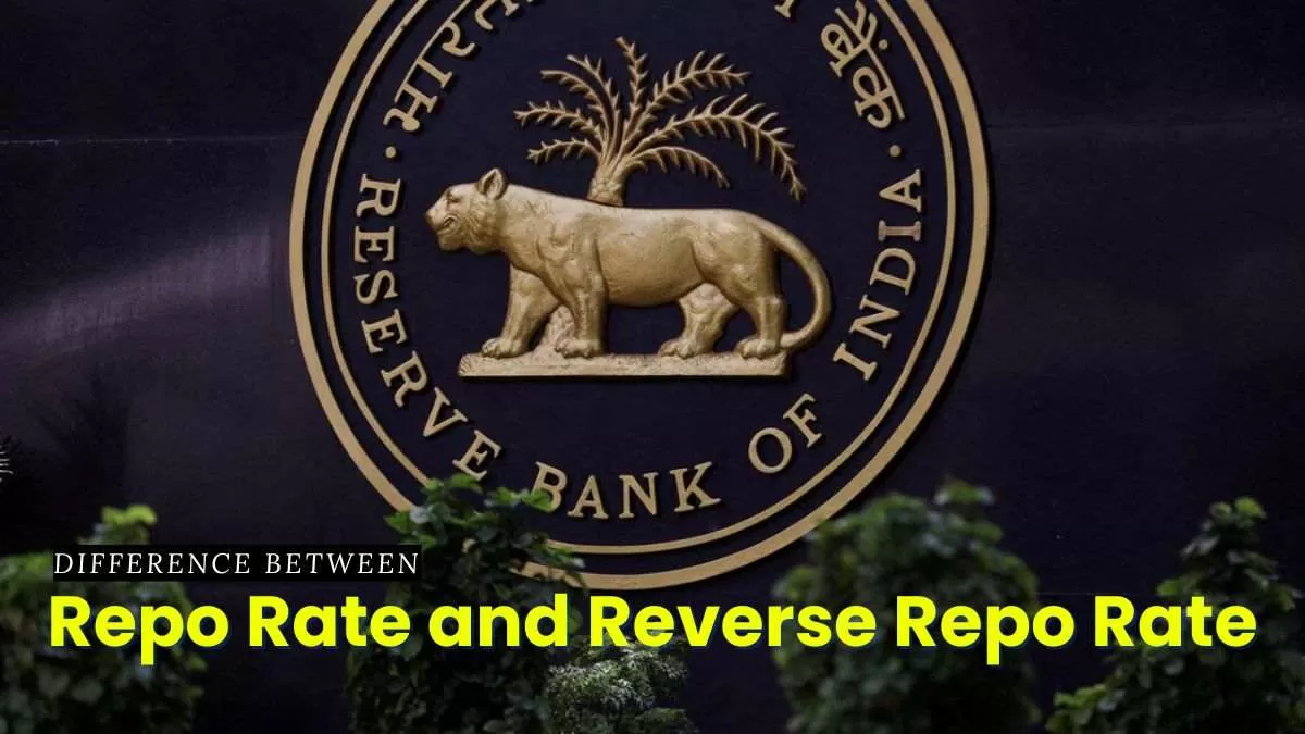 What is the difference between repo rate and reverse repo rate?