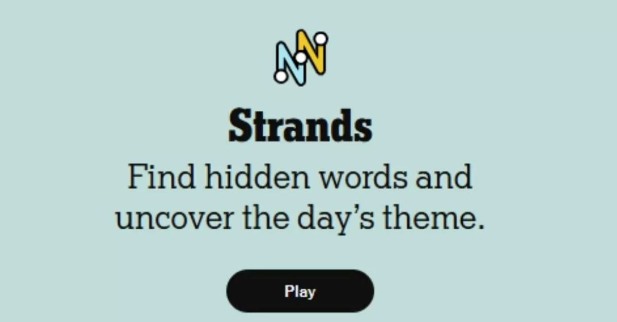 NYT Strands Today (14 April 2025): Check Theme, Hints and Spangram for Monday Game