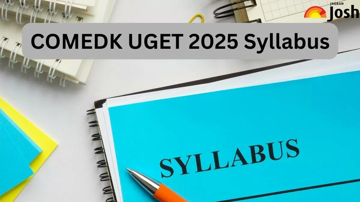 COMEDK UGET 2025 Syllabus