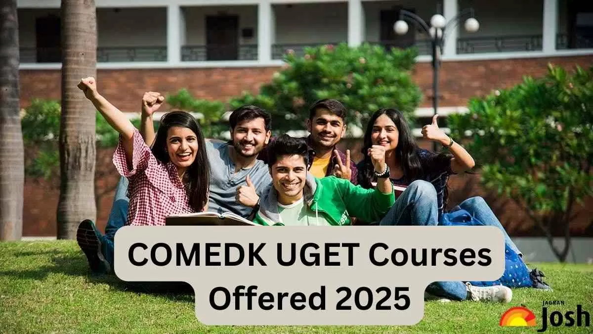 COMEDK UGET Courses Offered 2025