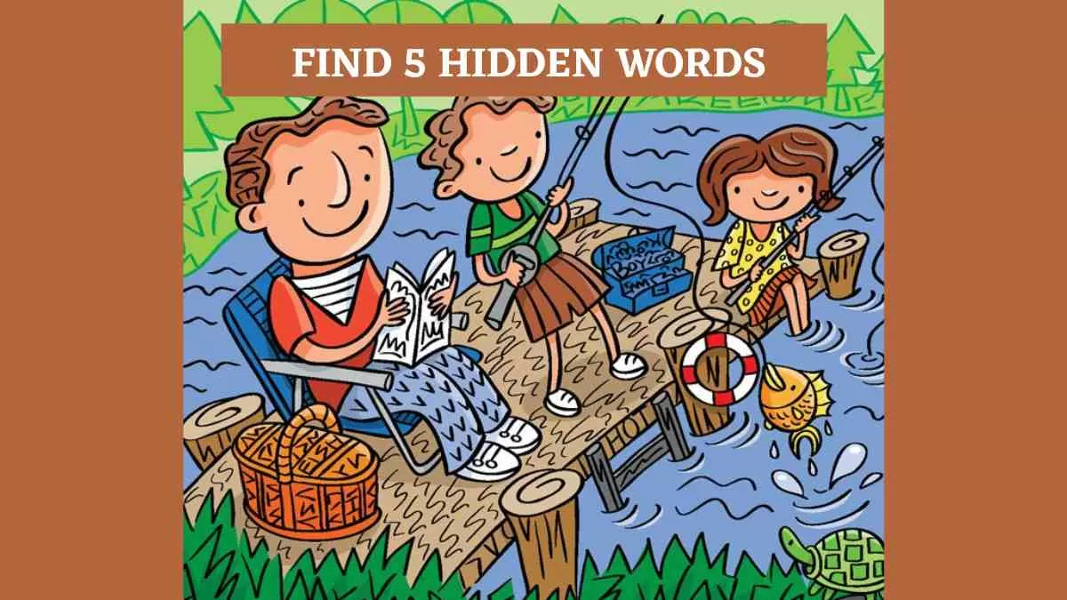 Can you find 5 hidden words?