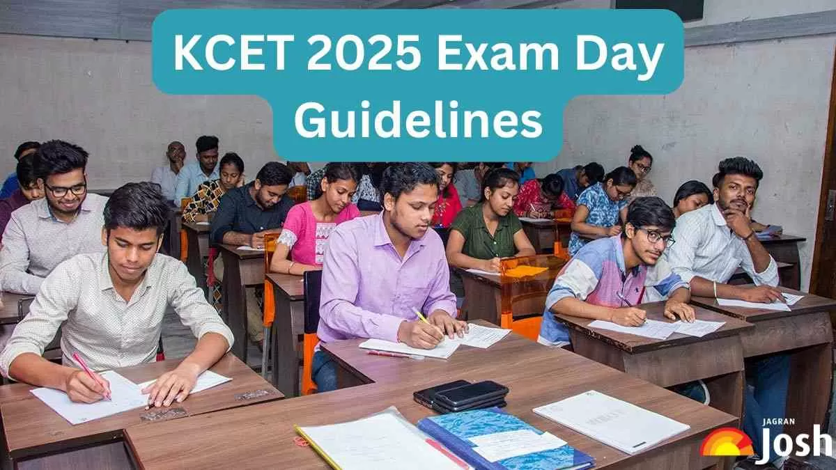 KCET 2025 Exam Day Guidelines