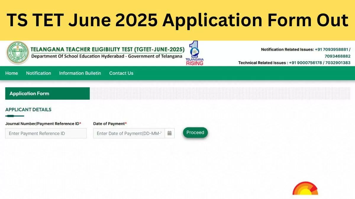 TS TET 2025 Registration Starts at tgtet.aptonline.in, Get Direct Link Here