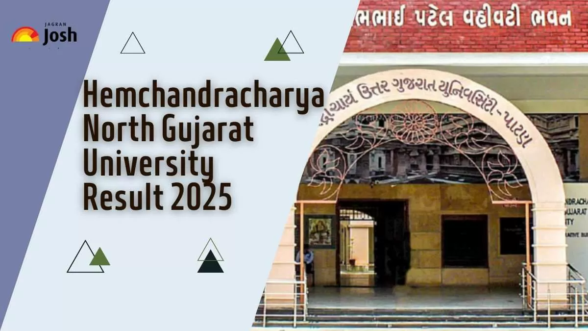 Hemchandracharya North Gujarat University Result 2025