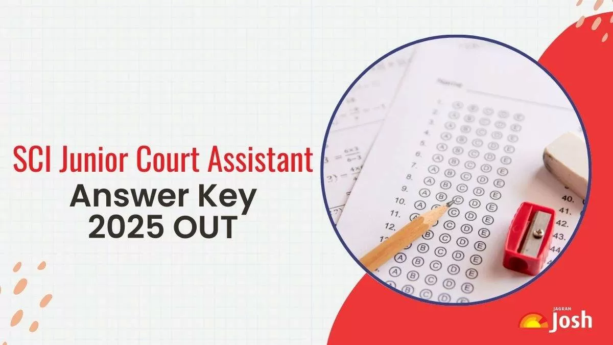 SCI Junior Court Assistant Answer Key 2025