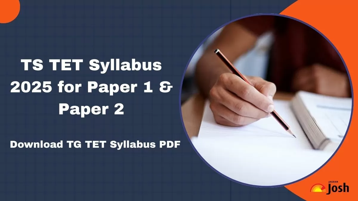 Download the TSTET Syllabus 2025 PDF for Paper 1 and Paper 2 here.