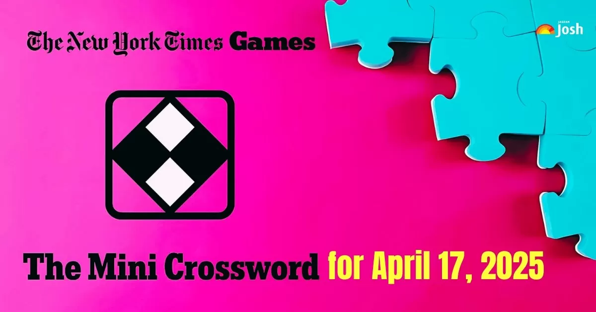NYT Mini Crossword Answers and Clues for April 17, 2025