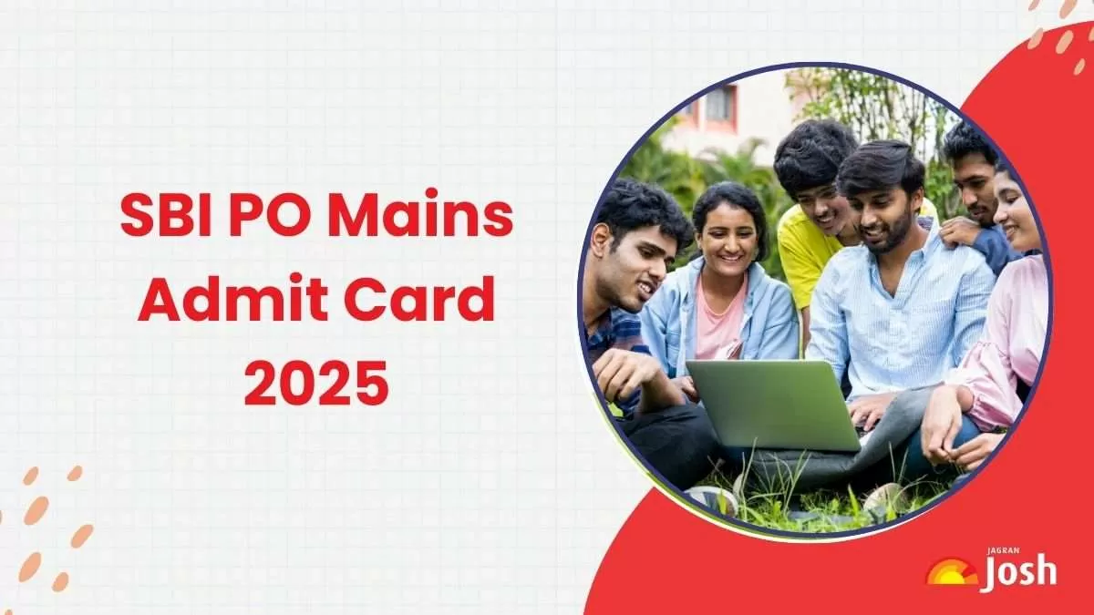 SBI PO Mains Admit Card 2025
