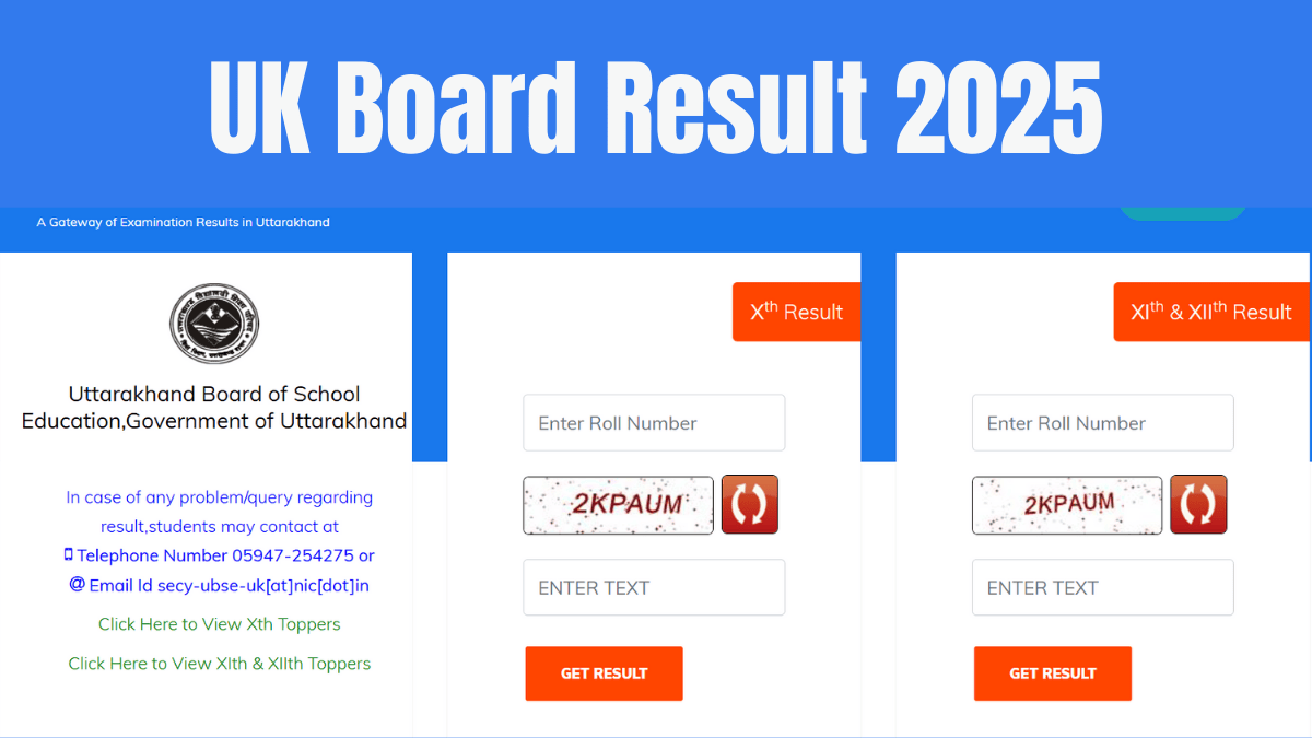 Uttarakhand Board Result 2025 Live Updates