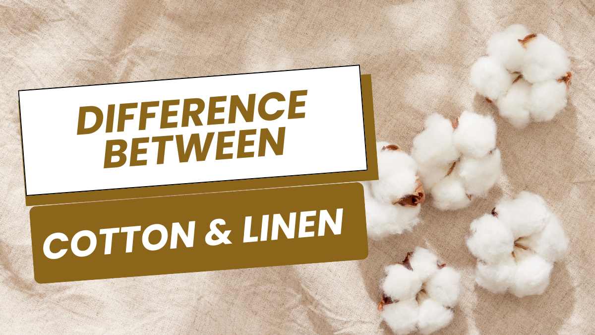 What is the difference between Cotton and Linen?
