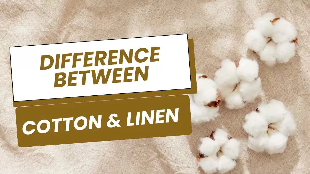 Difference between linen and cotton