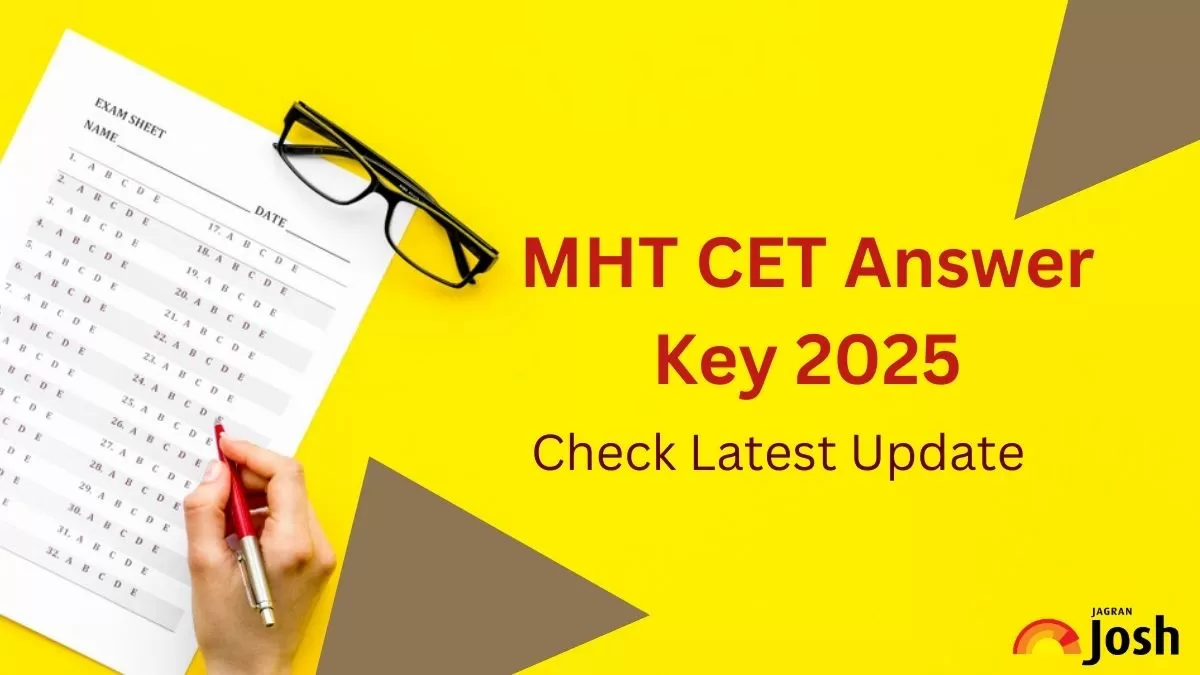 MHT CET Answer Key 2025