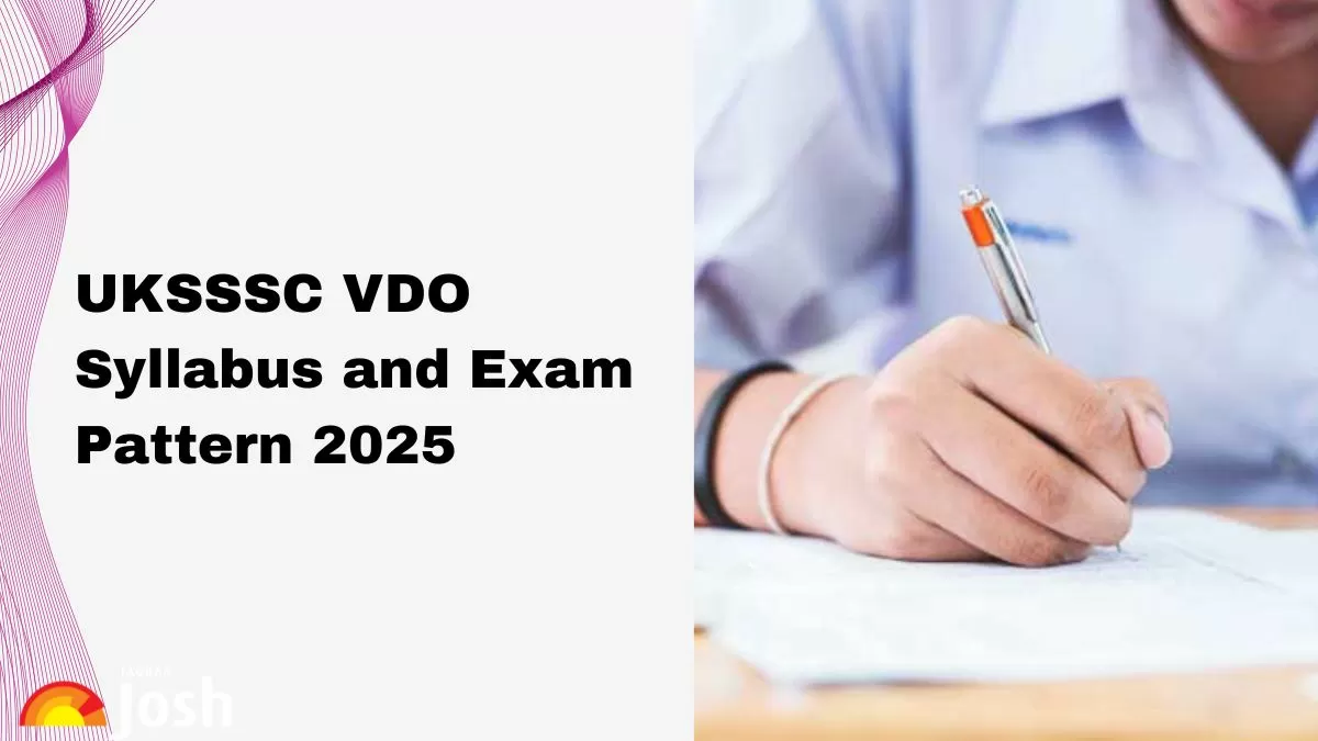 UKSSSC VDO Syllabus 2025, Exam Pattern, Subject-wise Topics