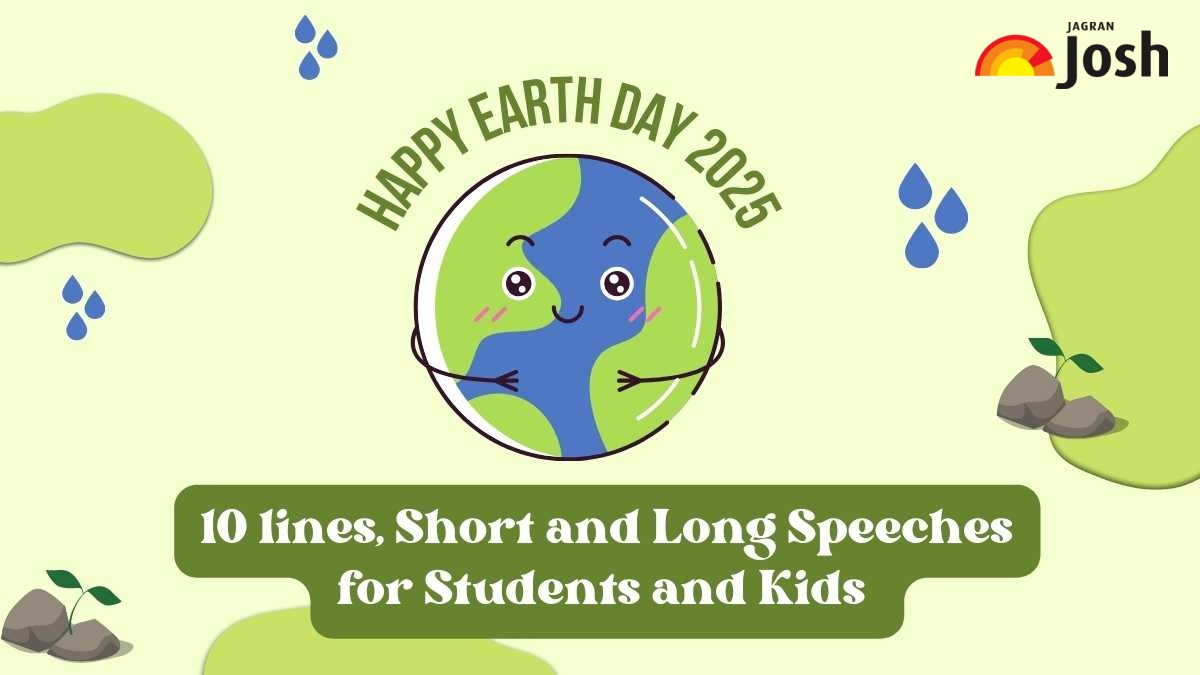 World Earth Day Speech 2025: 10 Lines, Short & Long Speeches for Students and Kids