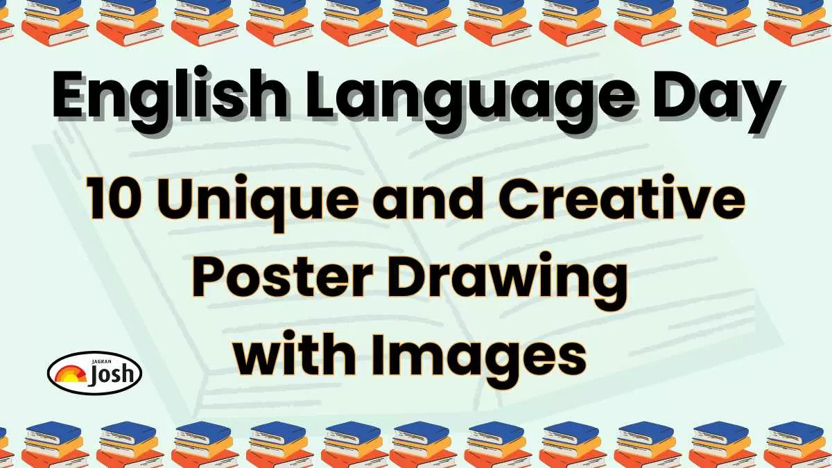 10 Unique and Creative English Language Day 2025 Poster Drawing with Images