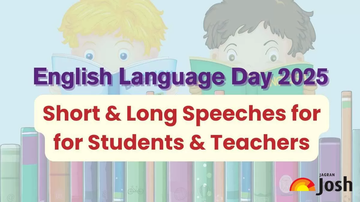 Check English Language Day Short and Long Speeches for Students and Teachers