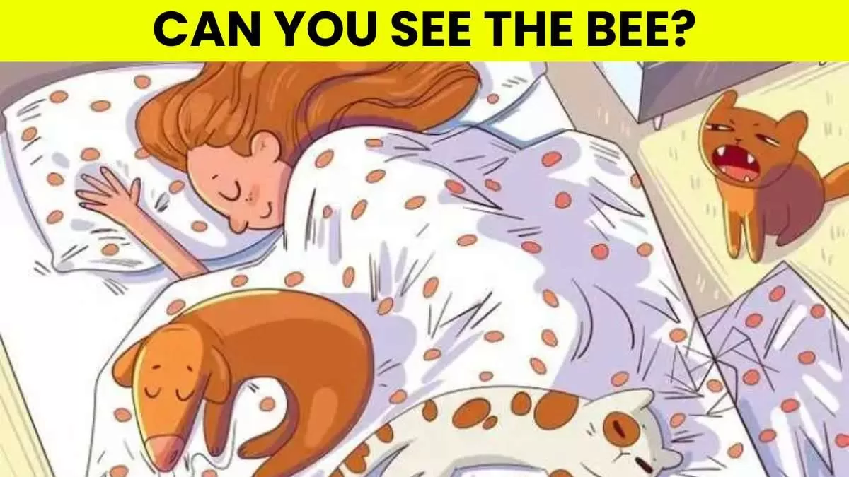 Spot the Bee in 5 Seconds!