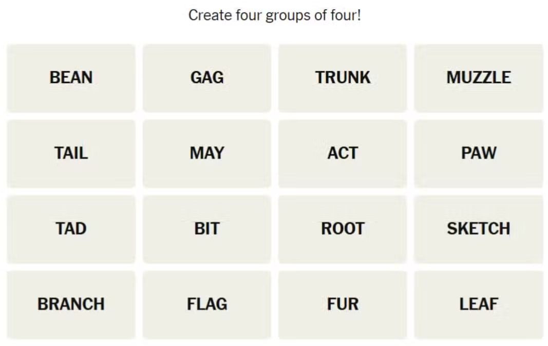 NYT Connections Hints April 23