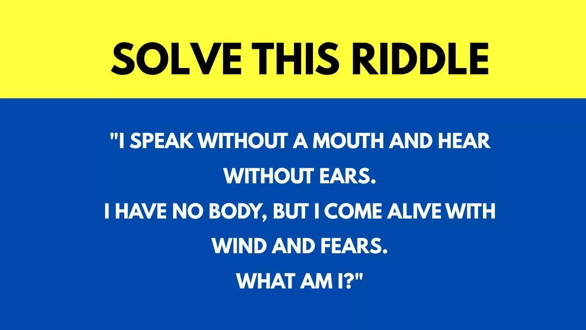 Solve this Riddle