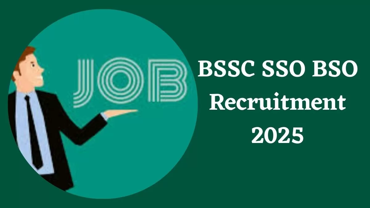 BSSC SSO BSO Recruitment 2025: बिहार में उप सांख्यिकी अधिकारी के 682 पदों पर निकली भर्तियाँ, यहाँ देखें डिटेल्स  