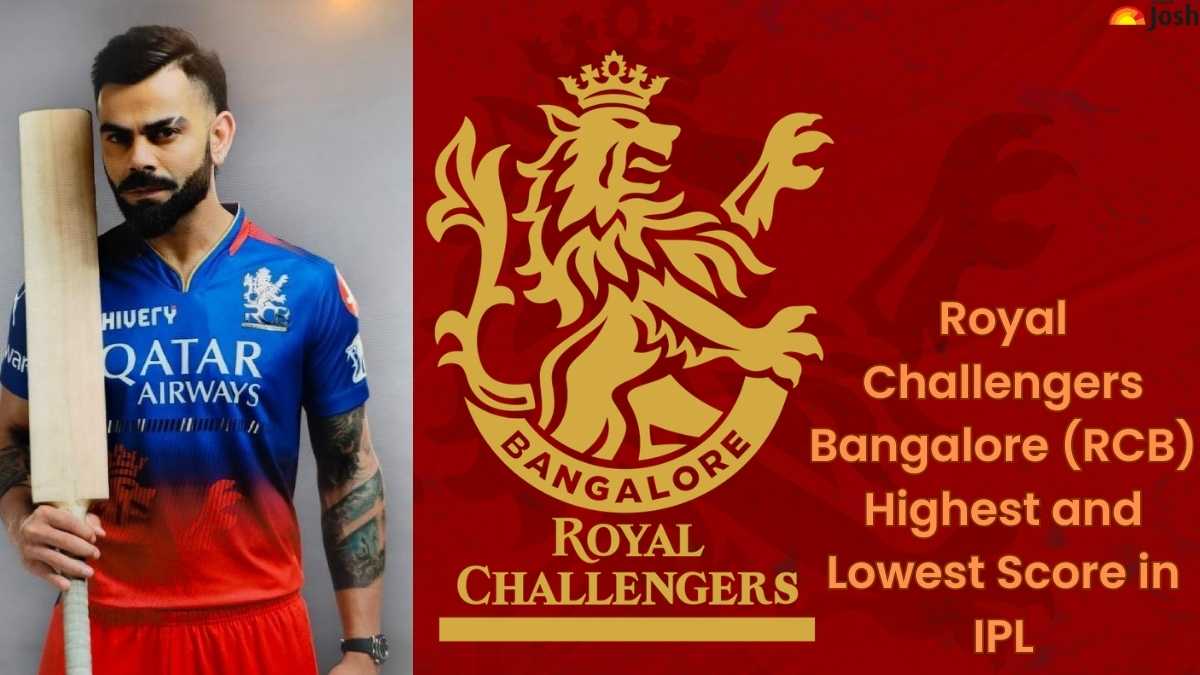 Royal Challengers Bangalore (RCB) Highest and Lowerst Score in IPL (Updated)