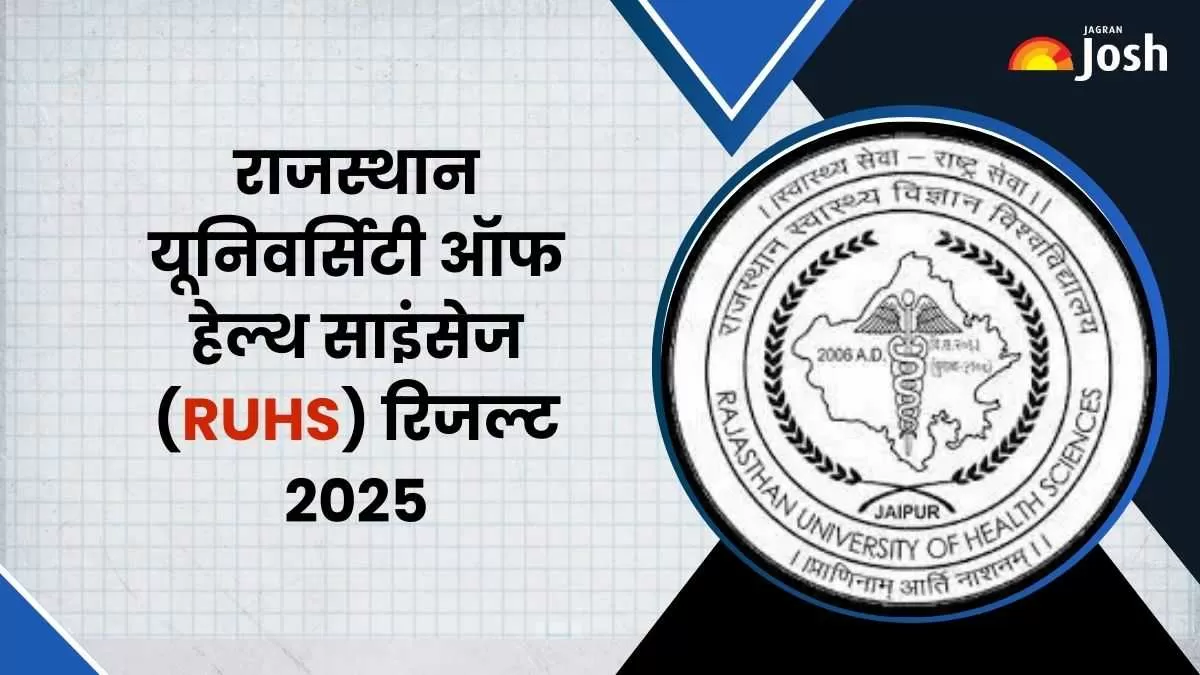 Rajasthan University of Health Sciences Result 2025