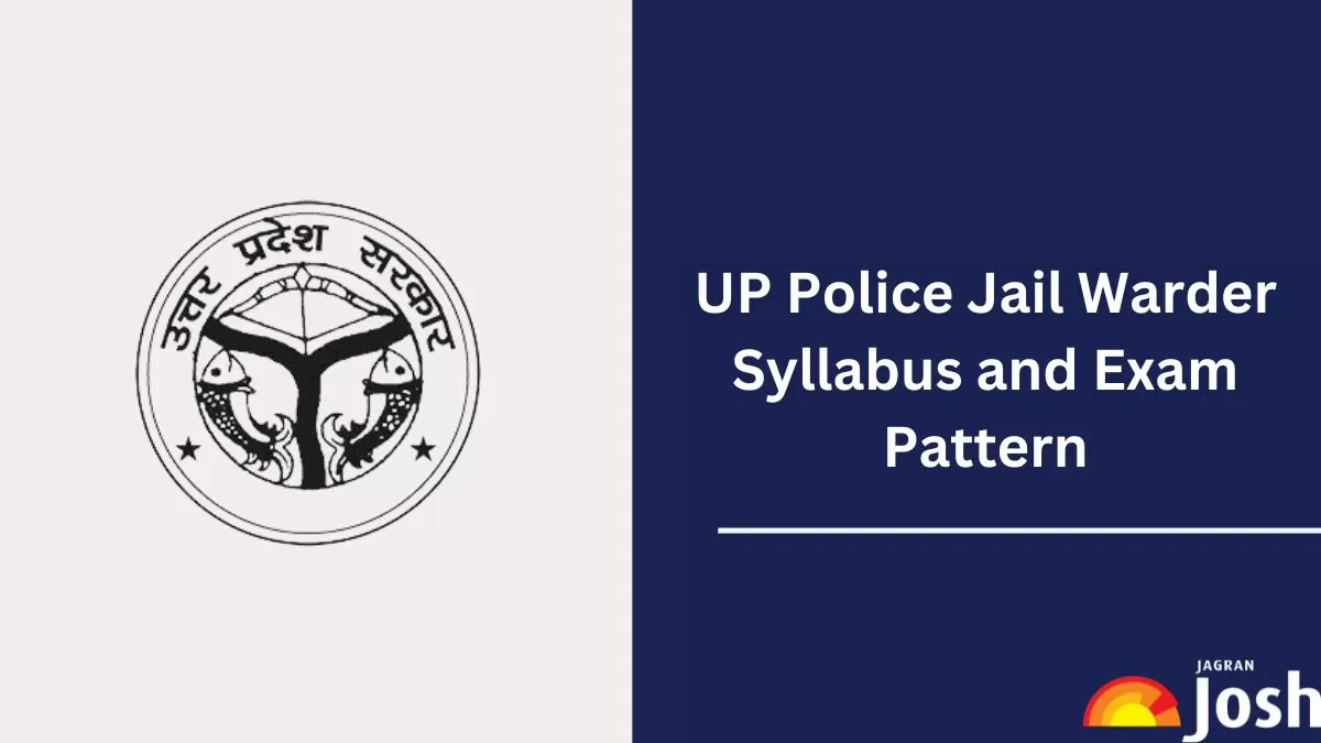 UP Police Jail Warder Syllabus 2025 PDF Download & Exam Pattern