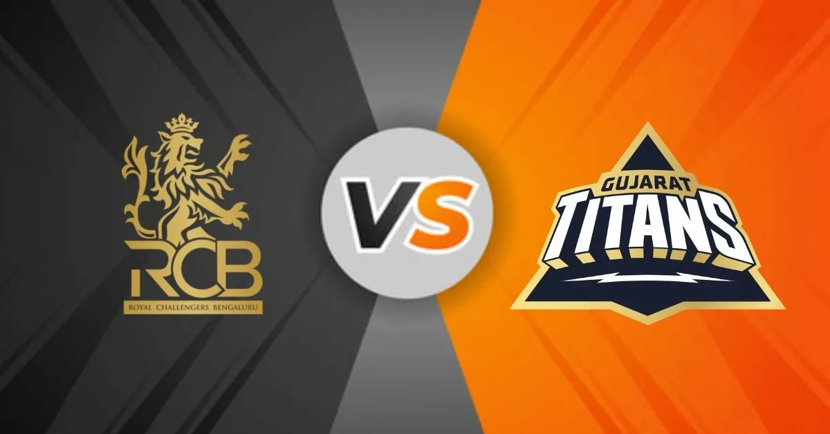 Get here details of RCB vs GT Head to Head from all seasons of IPL.