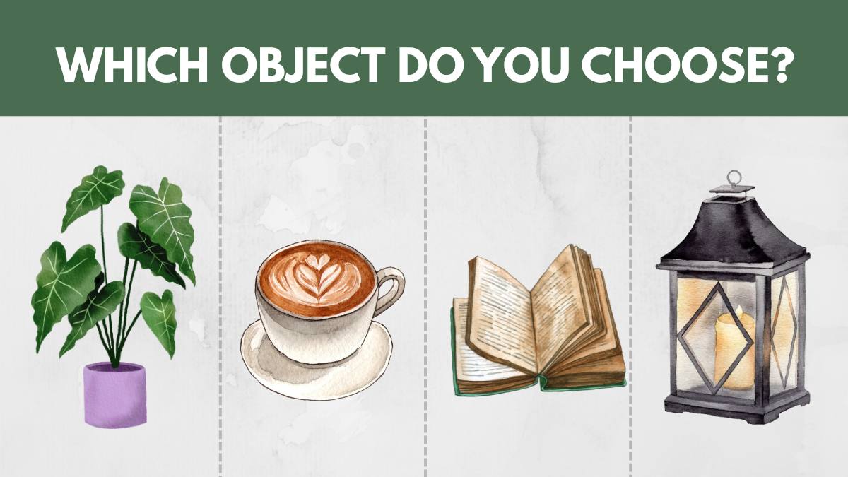 Personality Test: What is Your Current Mood Based on the Object You Pick? 