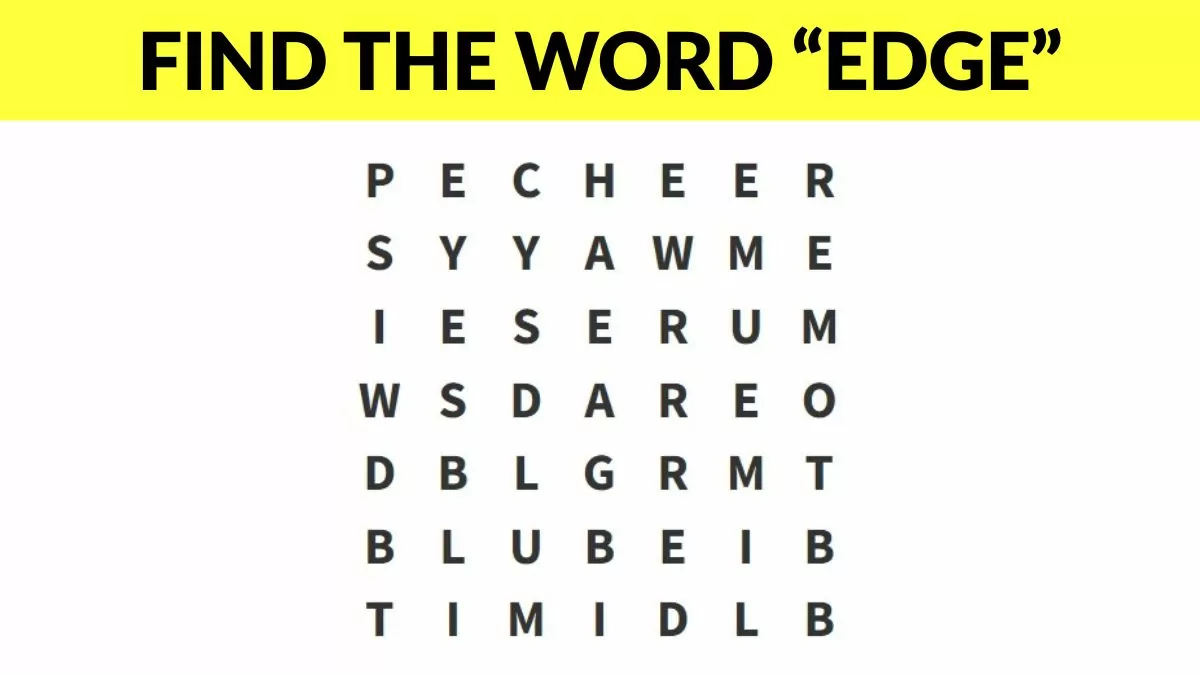 Find EDGE