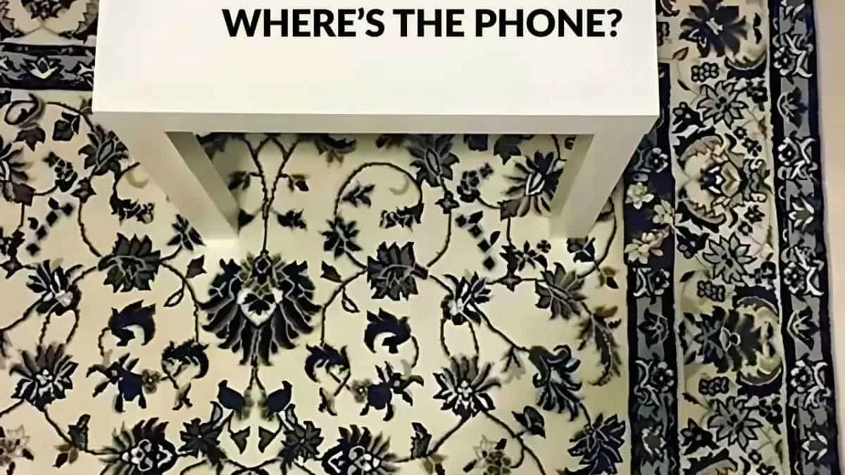 Find the phone in 5 seconds