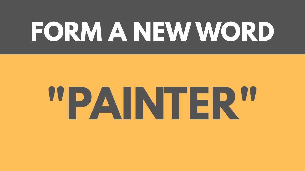 Anagram: Painter