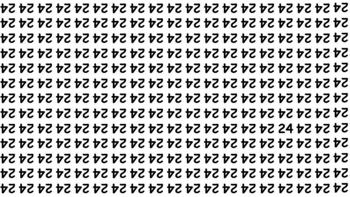 Optical Illusion IQ Test: Can You Spot the Number ‘24’ in5 Seconds?