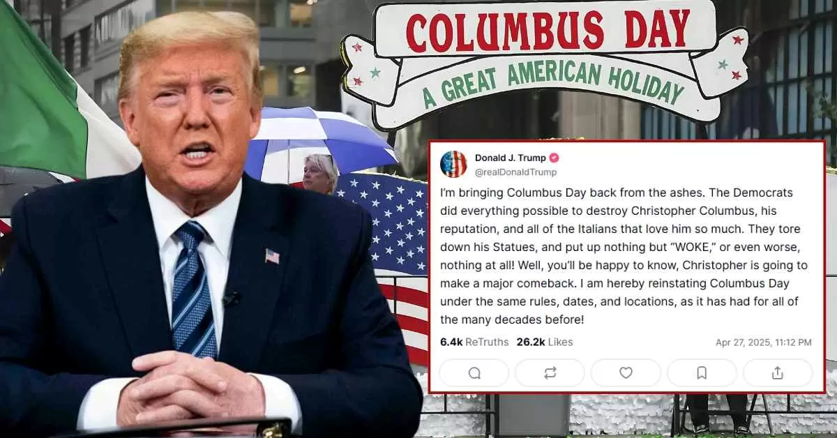 Federal Holiday on Columbus Day and Indigenous Peoples Day?