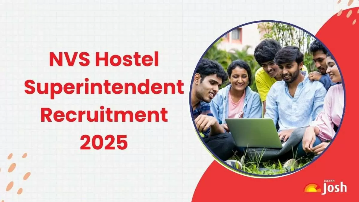 NVS Hostel Superintendent Recruitment 2025