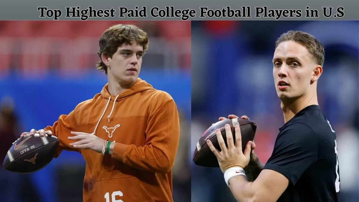Check the list of Higest Paid College Footbal Players in the U>S