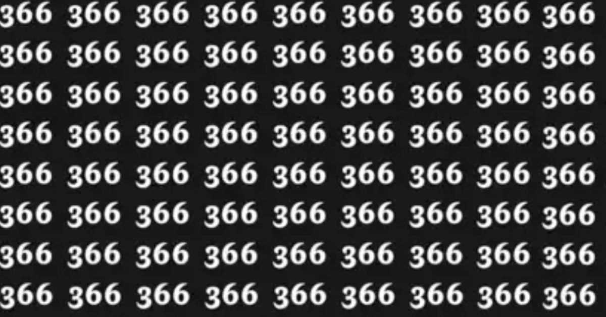 Visual Illusion: Are You A True Legend Puzzle Master Who Can Find the Hidden Odd Number?