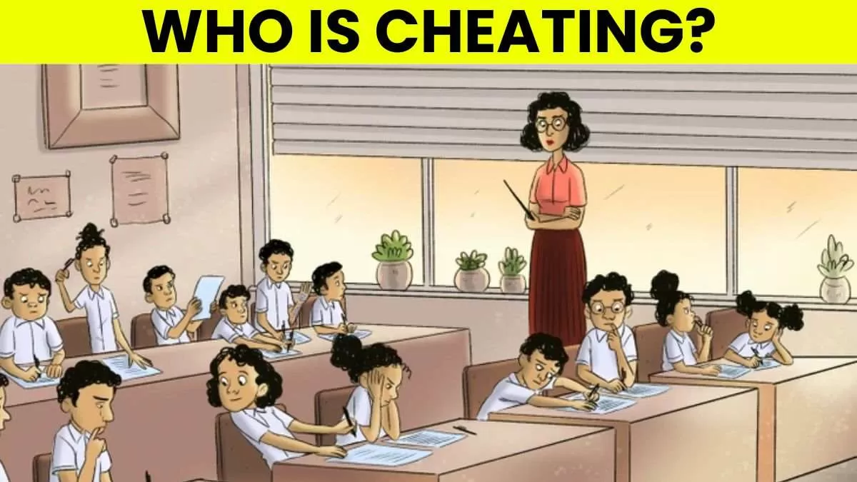Spot the cheater.