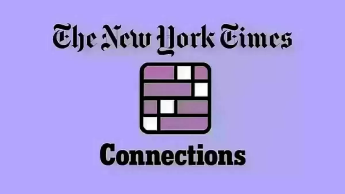 NYT Connections Answers for April 30, 2025