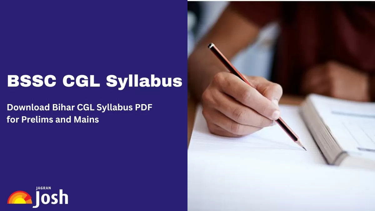 Check complete Bihar CGL Syllabus for Prelims and Mains exam along with syllabus PDF download link here.