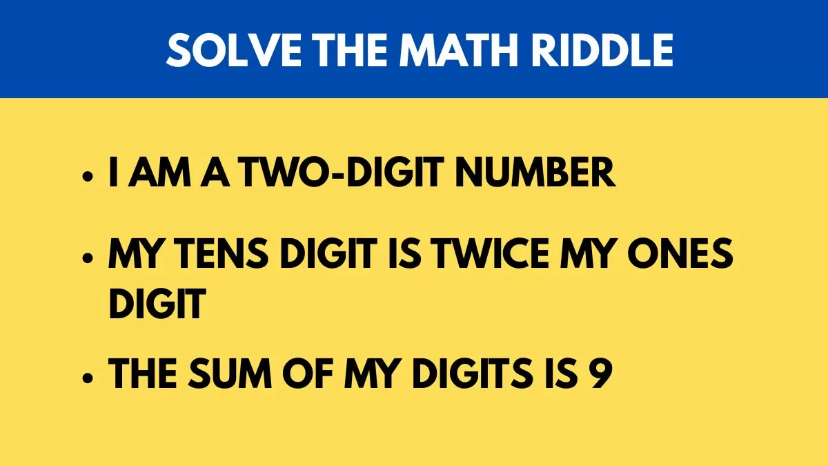 Solve the Math Riddle 