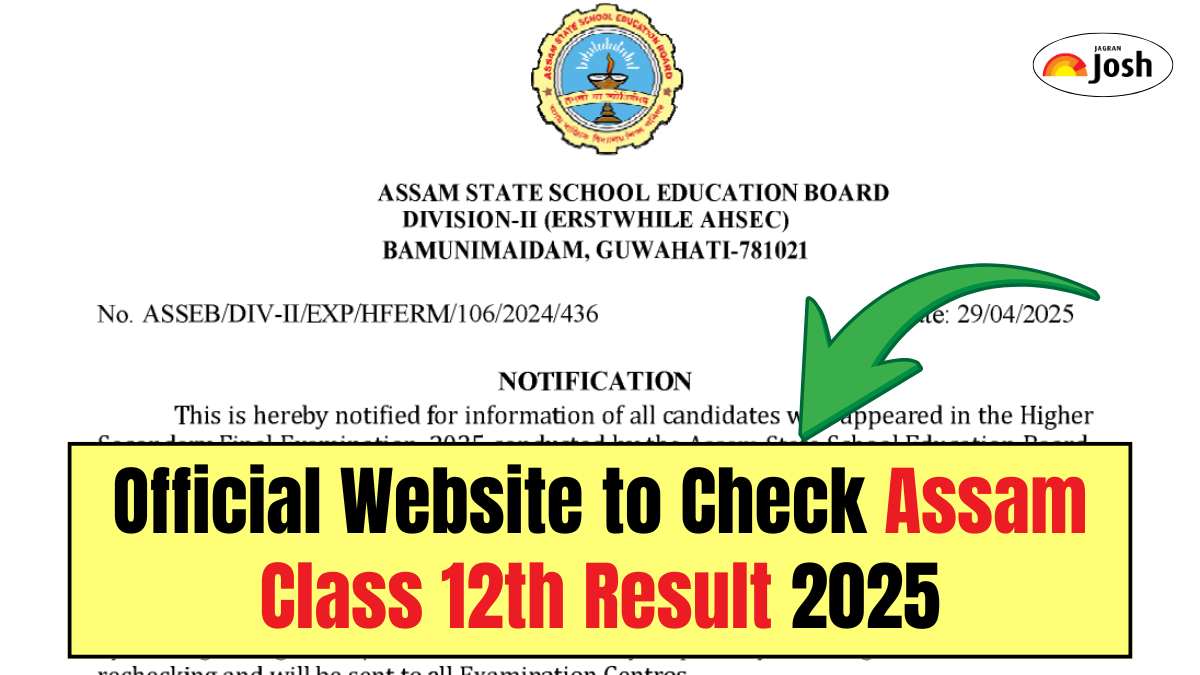 ahsec.assam.gov.in Official Website to Check Assam Class 12th Result Online, Check Steps here