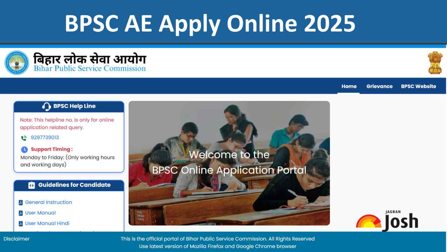 BPSC AE Apply Online 2025 Begins at bpsc.bihar.gov.in, Check Notification, Vacancies, Last Date, and Application Form