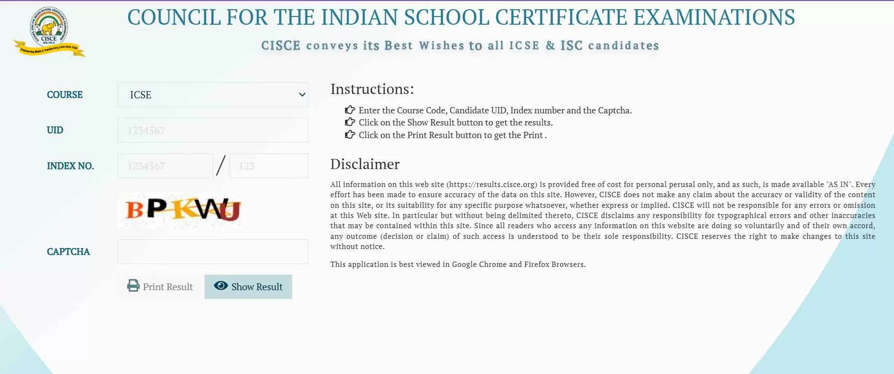 CISCE Board ICSE 10th, ISC 12th Result 2025 OUT