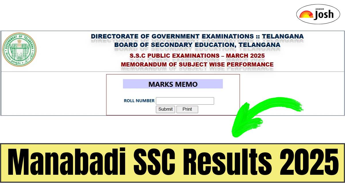 Manabadi SSC Result 2025: Official Website to Check Telangana SSC Results Online with Hall Ticket Number
