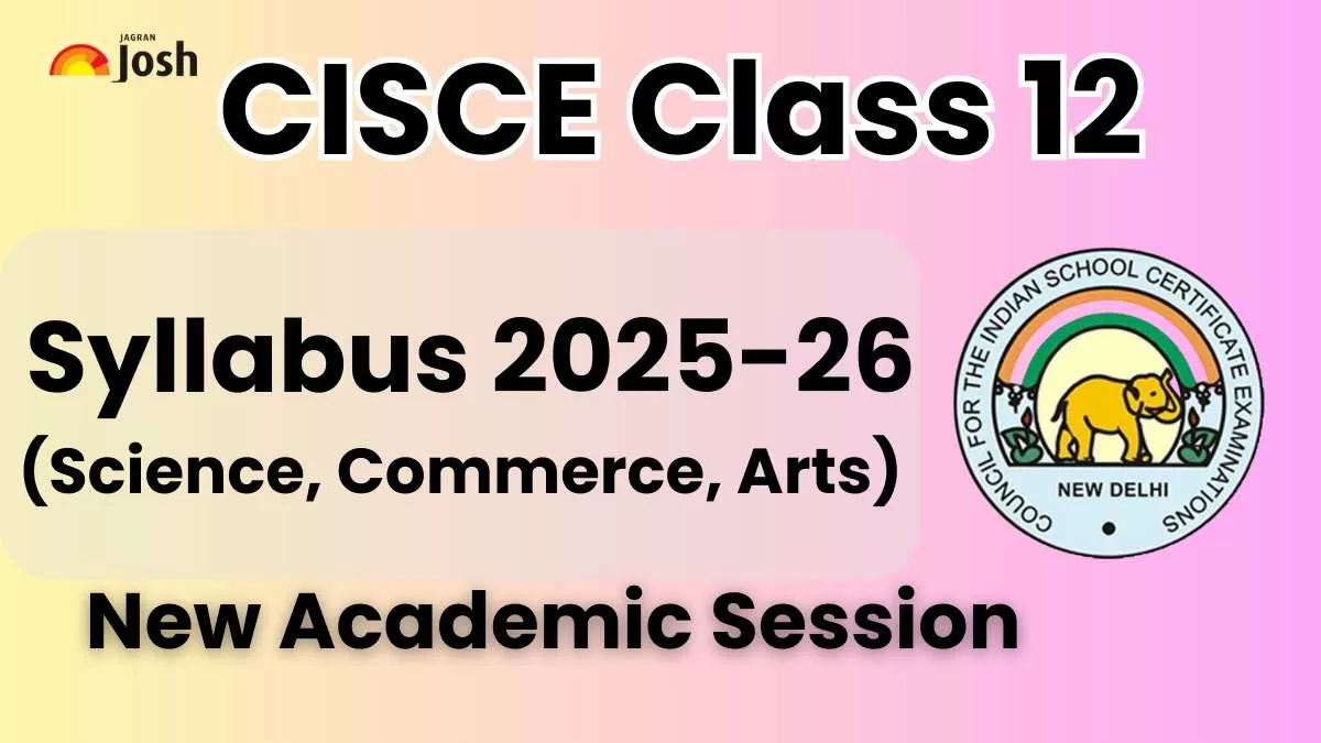 ISC Class 12 Syllabus 2025-26: Download PDFs