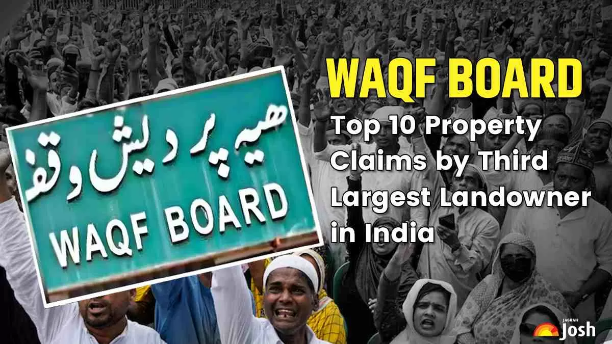 Waqf Board: Top 10 Property Claims by Third Largest Landowner in India