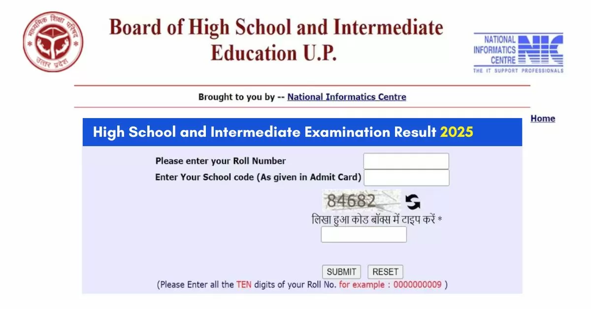 यूपी बोर्ड हाईस्कूल और इंटरमीडिएट परीक्षा 2025 का रिजल्ट संभावित रूप से 20 से 25 अप्रैल 2025 के बीच या इससे पहले भी जारी हो सकता है. 