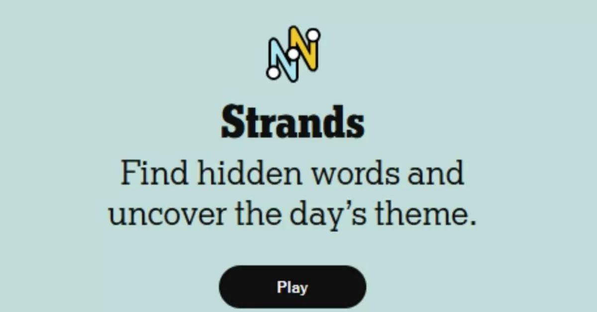 NYT Strands Today (4 April 2025): Check Clues, Hints and Spangram for Friday Game